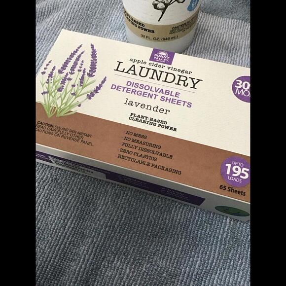 Sunny valley orchard fabric softener and detergent sheets from hsn - Picture 6 of 6